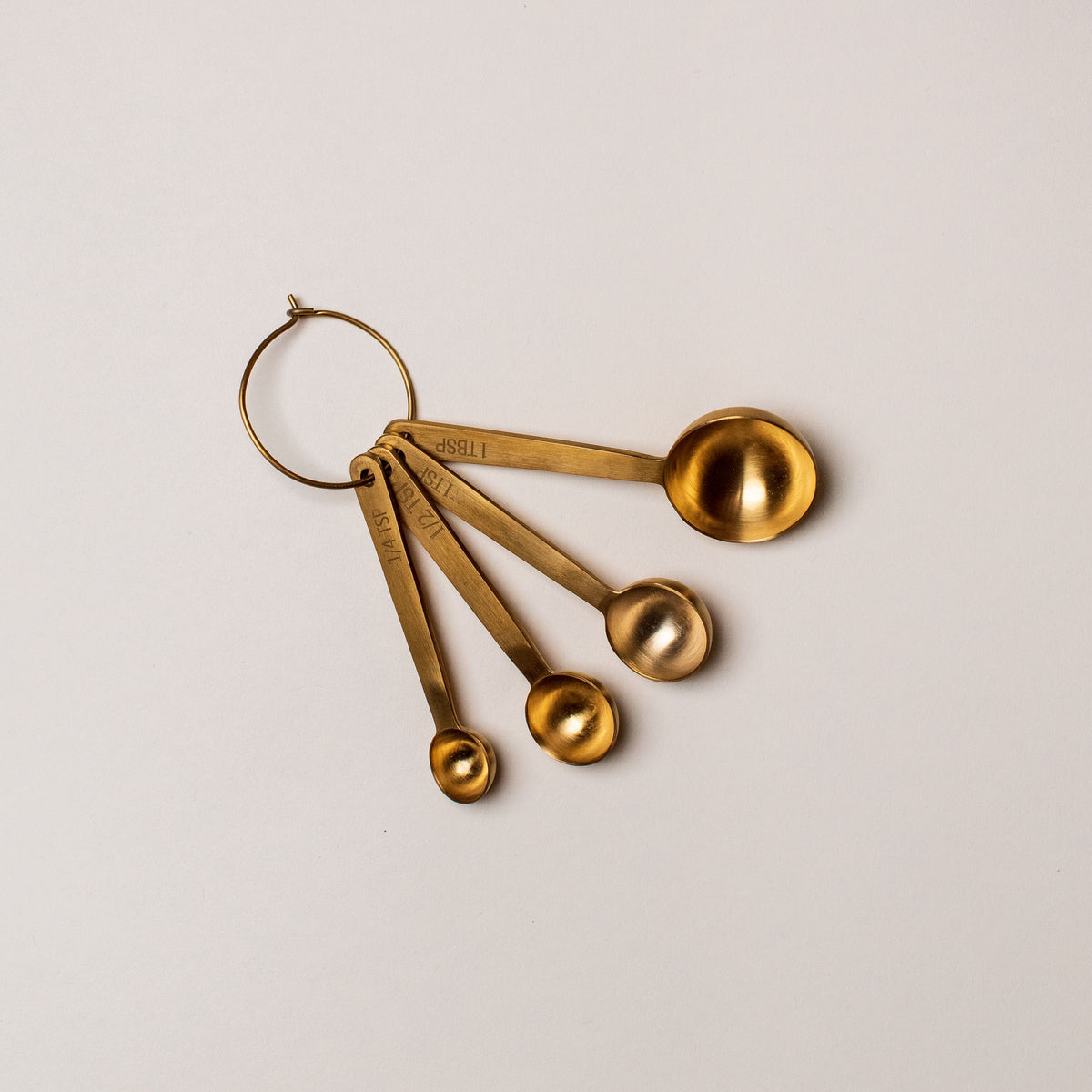 Brass Measuring Spoons