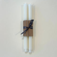 Fluted Church Taper Candle Pair