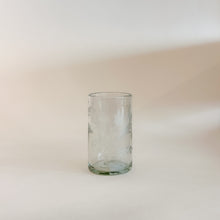 Handblown Glassware Etched Short Glass