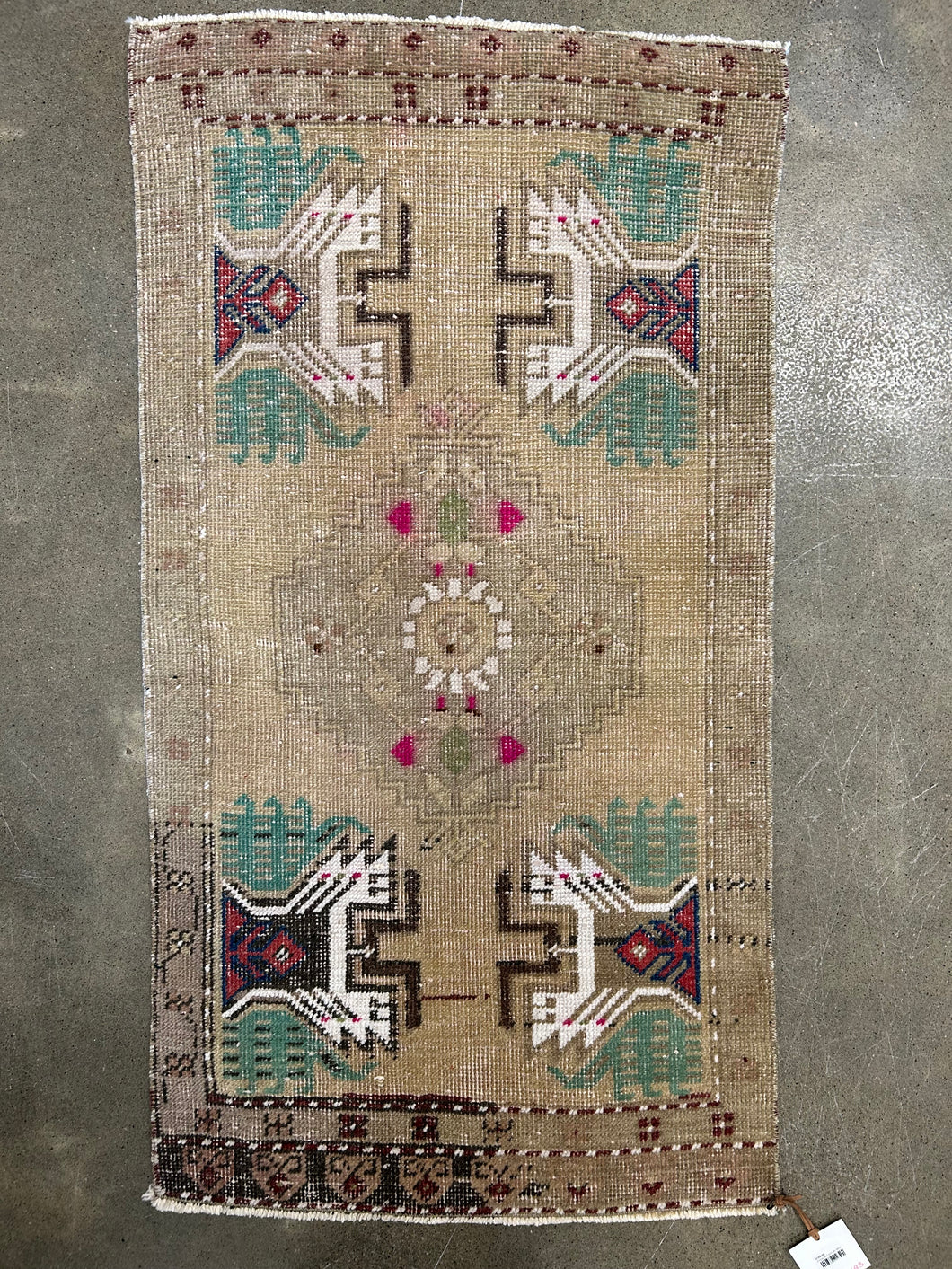Vintage Mini Rug No. 683