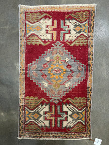 Vintage Mini Rug No. 684