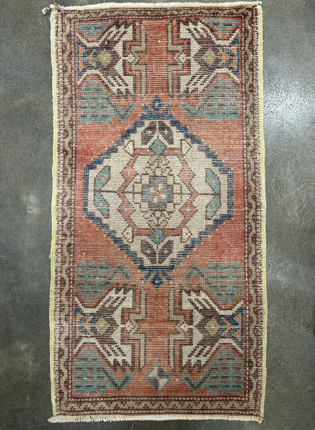 Vintage Mini Rug No. 678