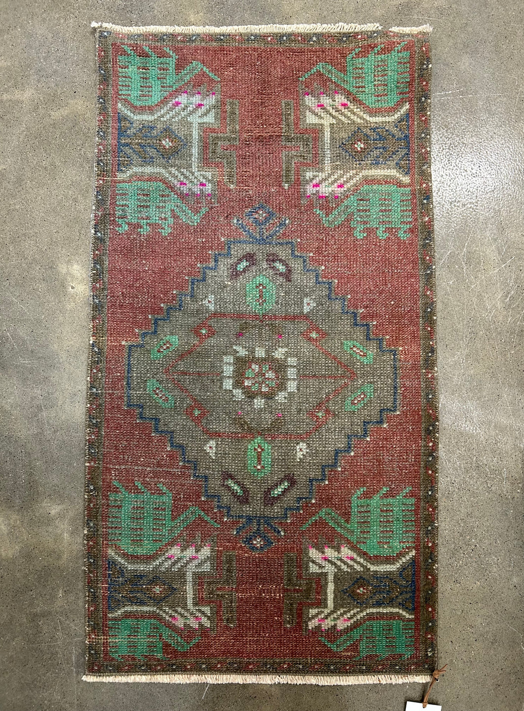 Vintage Mini Rug No. 677