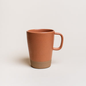 Stoneware Latte Mug in Terracotta