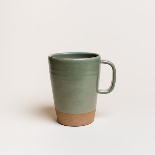 Stoneware Latte Mug in Sage